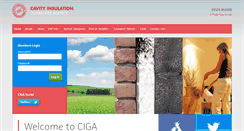 Desktop Screenshot of ciga.co.uk