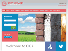 Tablet Screenshot of ciga.co.uk